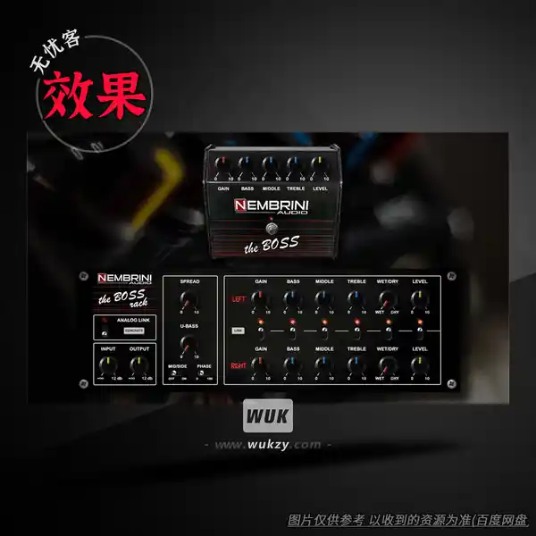 效果	Nembrini Audio The Boss Bundle（经典过载踏板套装）（W）