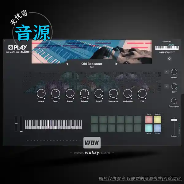 音源	Novation Play（Launchkey MK4 MIDI controller keyboards）（综合音源）（W）