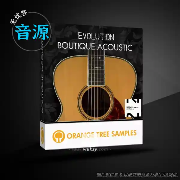 KTK	Orange Tree Samples Evolution Boutique Acoustic v1.3.0 KONTAKT（精品原声Kontakt音源）