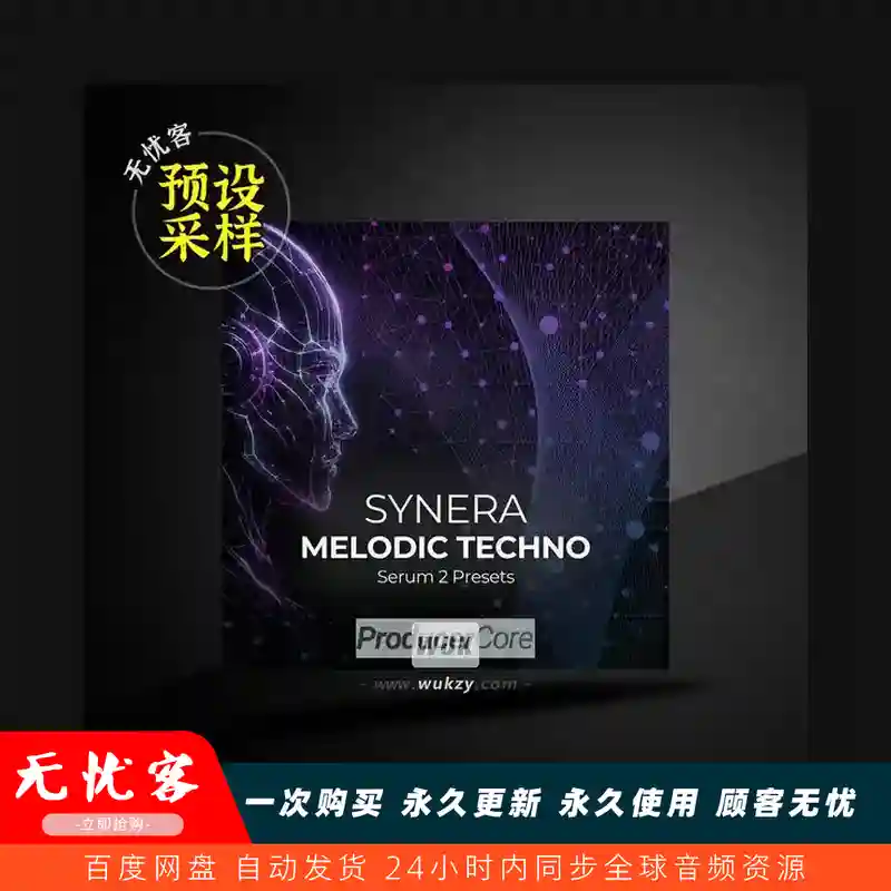 预设	ProducerCore SYNERA Melodic Techno (Serum 2 Presets)（旋律科技舞曲预设）
