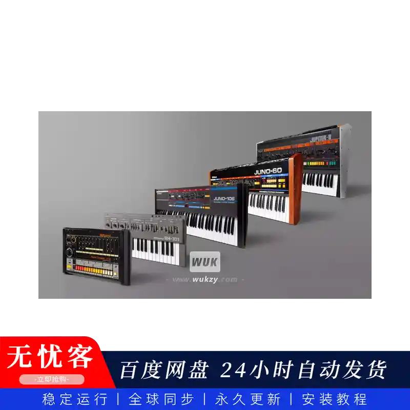 音源	Roland Galaxias v2026.04（罗兰35款合成器和鼓机）（W）