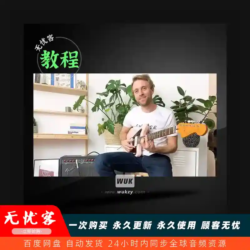 教程	Skillshare Learn Guitar Fingerstyle A Beginners Guide To Fingerpicking TUTORiAL（指弹吉他教程）