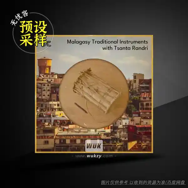采样	Sonic Collective Malagasy Traditional Instruments With Tsanta Randri WAV（马达加斯加传统乐器采样）