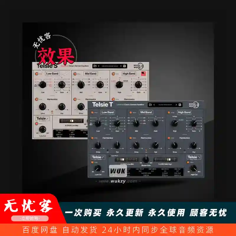 效果	Sonicworld Plugins Telsie ST Bundle（效果器套装）（M）