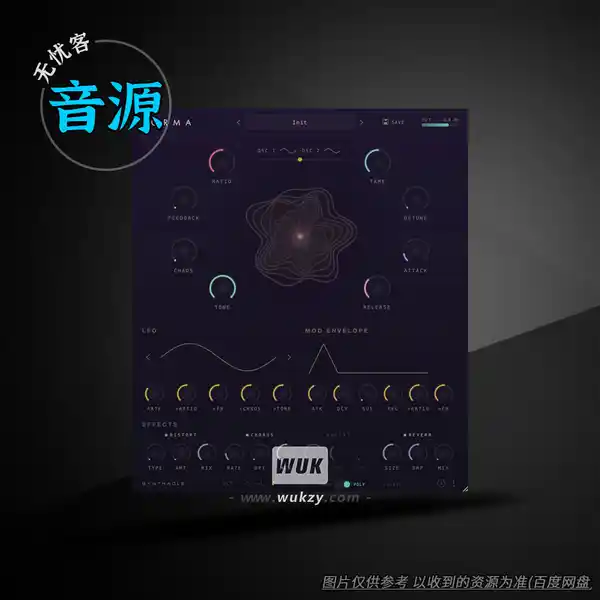 音源	Synthacle Forma v1.0.0（混沌噪声合成器）（W）