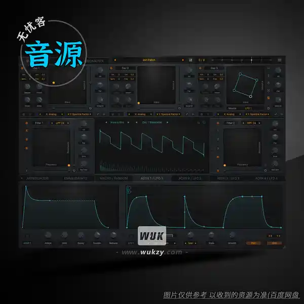 音源	The Wave Warden Spline Synth（曲线合成器）（W）