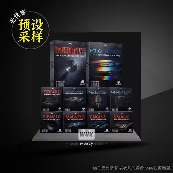 采样	Weapon Sounds Overdrive x Echo Chamber Production Suite Bundle WAV MiDi Serum 2 Presets（科技浩室音乐）