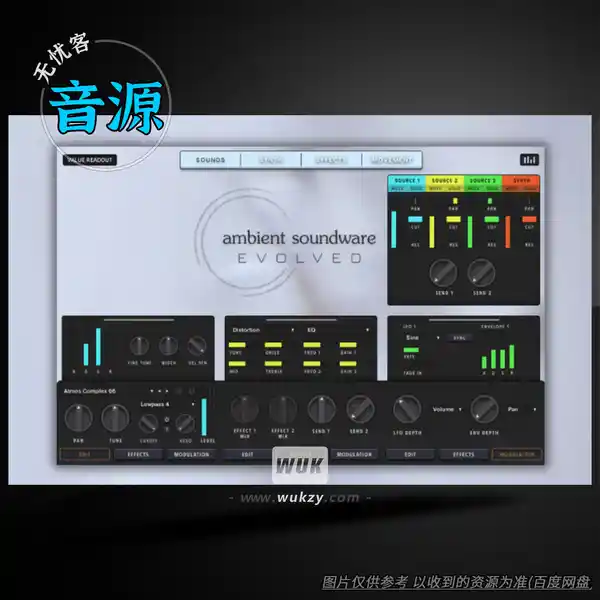 KTK	Zero-G Ambient Soundware Evolved KONTAKT（氛围音源）