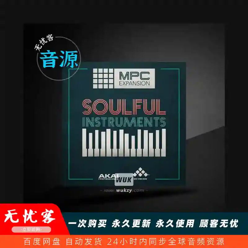 扩展	AKAI MSX Soulful Instruments（灵魂乐器扩展）（M）