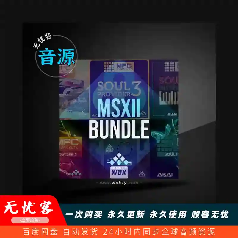 扩展	AKAI MSXII Bundle（MSXII 全系列 Lo-Fi灵魂扩展）
