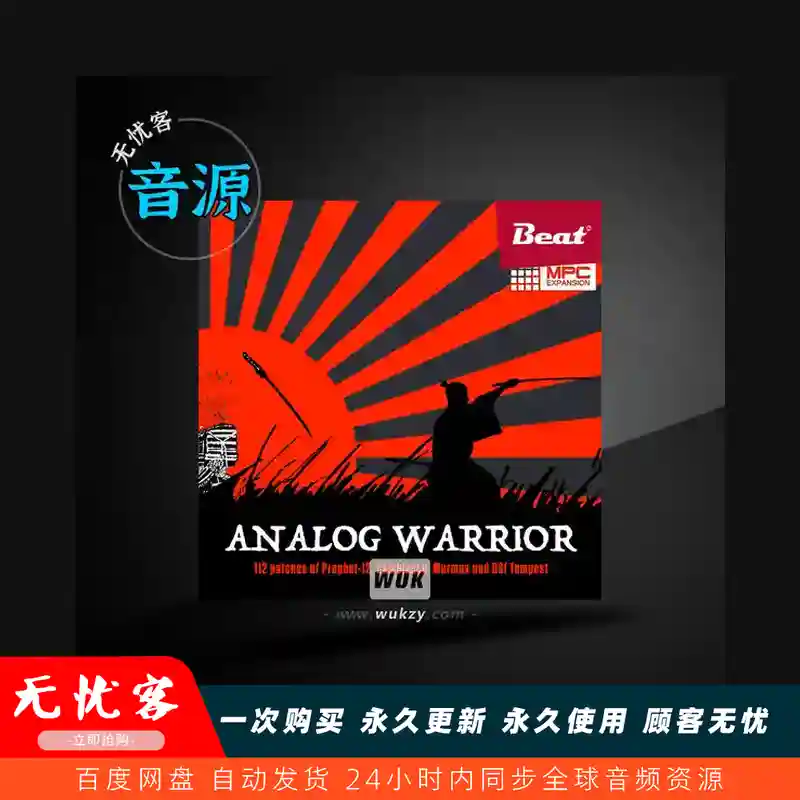 扩展	Beat MPC Analog Warrior XPN（模拟战士合成器扩展）