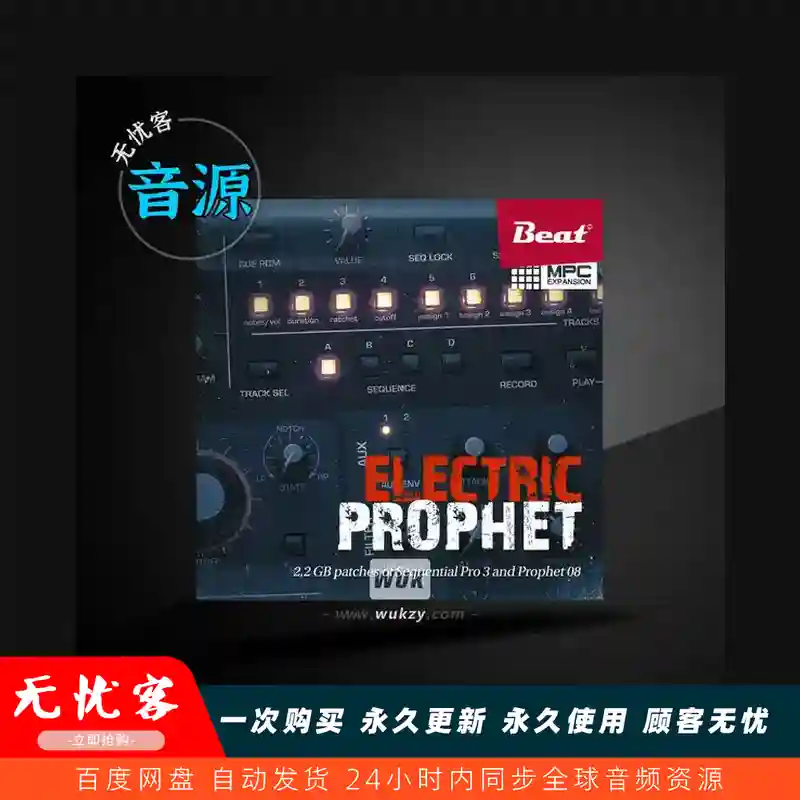 扩展	Beat MPC Electric Prophet XPN（电子先知合成器扩展）