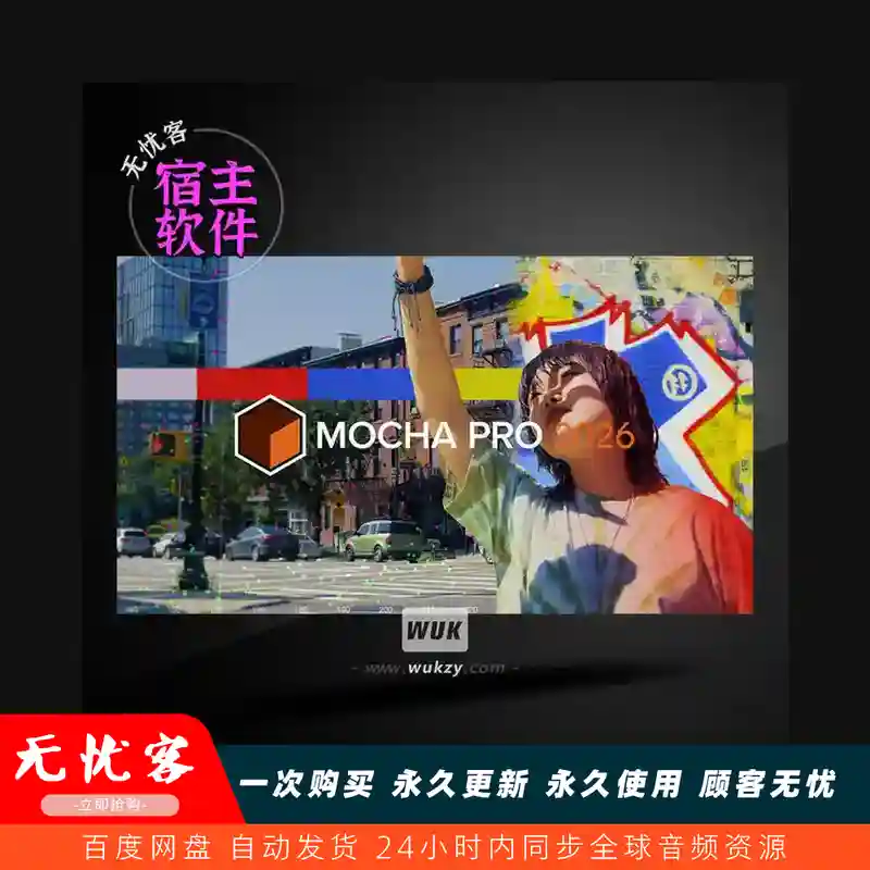 工具	Boris FX Mocha Pro（平面跟踪插件）（W）