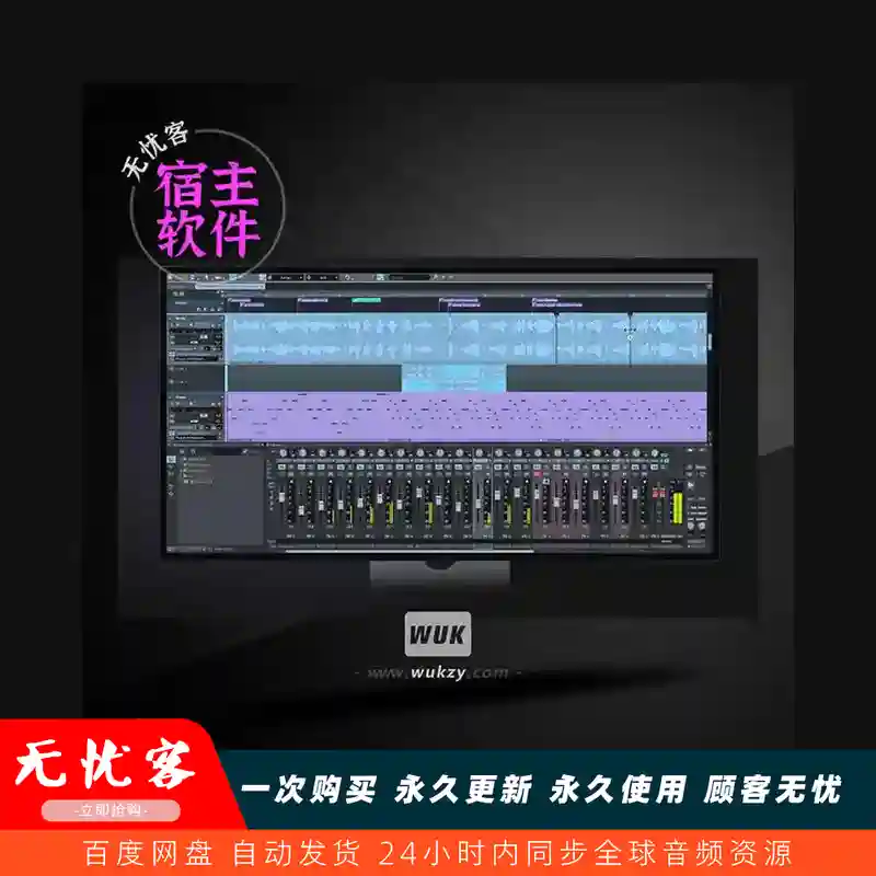 宿主	Boris FX Samplitude 2026（数字音频工作站）（W+原厂扩展）