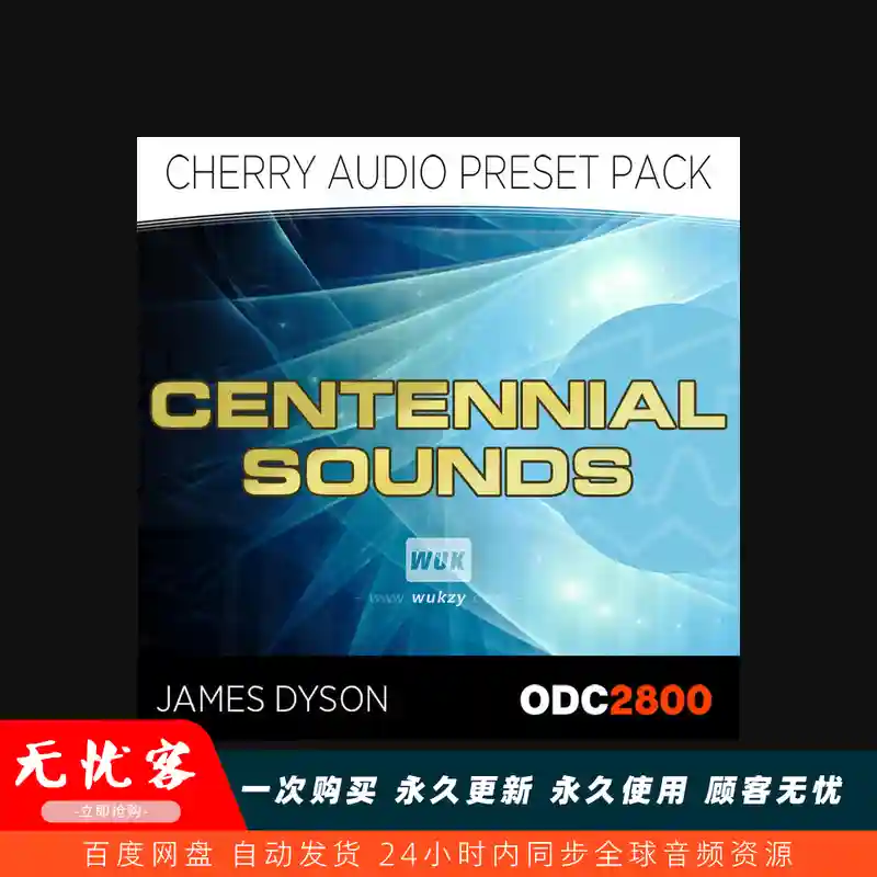 预设	Cherry Audio Centennial Sounds for ODC-2800（百年音色预设）