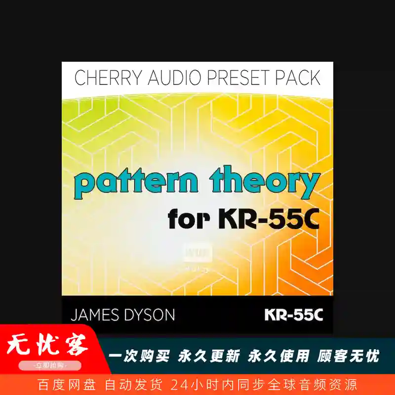 预设	Cherry Audio Pattern Theory for KR-55C（模式预设）