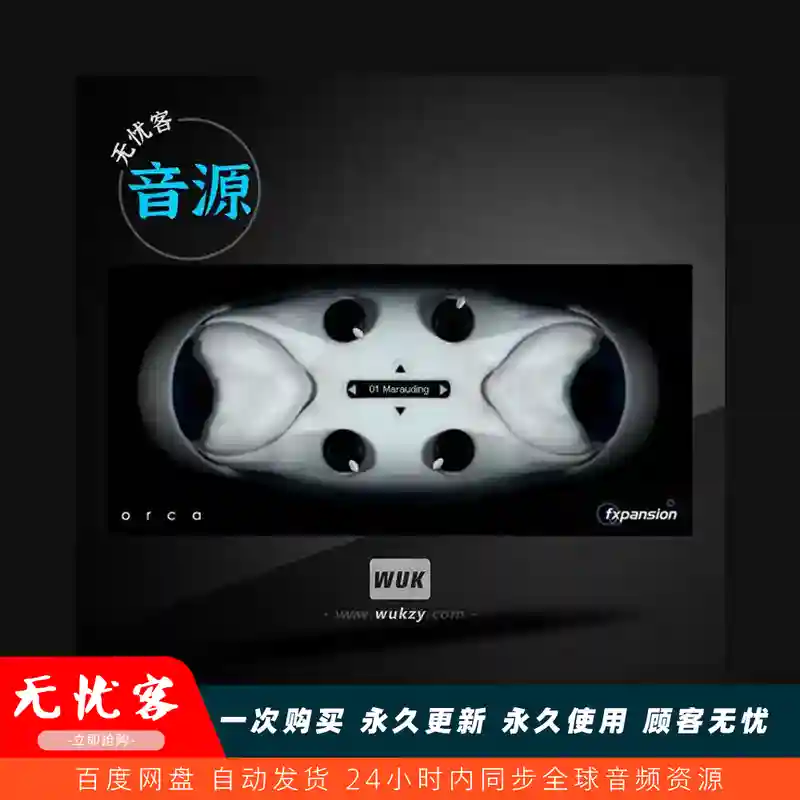 音源	Fxpansion ORCA Experimental Monosynth NoGRP（实验单音合成器）（W）