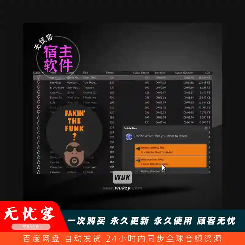 工具	Fakin The Funk v6.0.164（无损音频检测工具）（M）