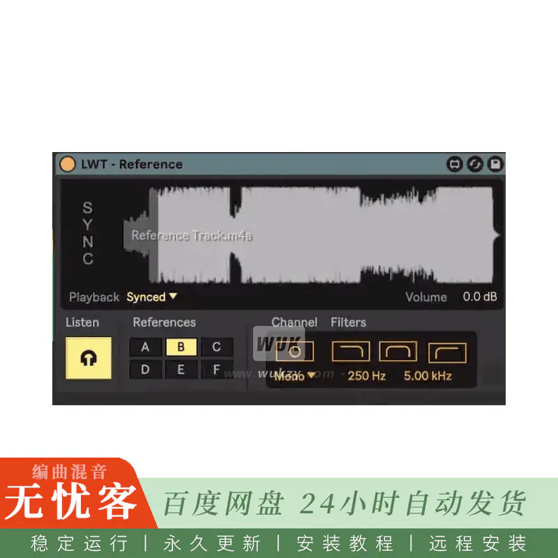 M4L	Live Workflow Tools Reference Max for Live（参考轨道管理工具）