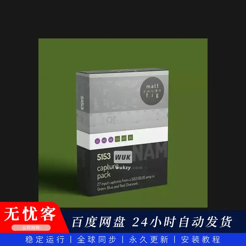 预设	Matt Fig 5153 NAM Capture Pack（箱体脉冲采样）