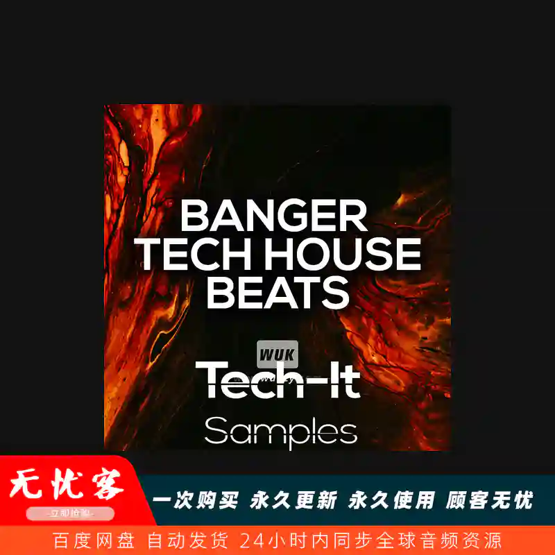 采样	Tech It Samples Banger Tech House Beats WAV MiDi（强劲浩室节拍）