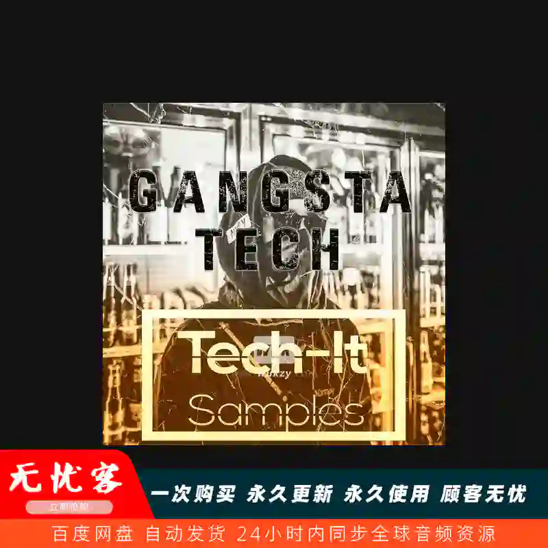 采样	Tech It Samples Gangsta Tech WAV MiDi（街头电子素材）