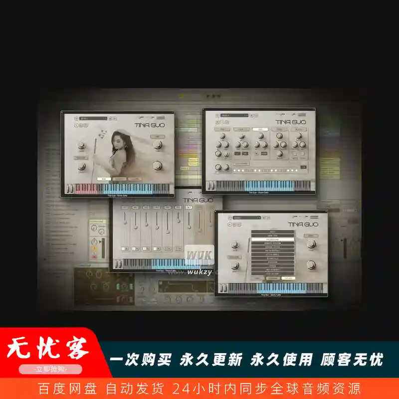 音源	The Crow Hill Company Tina Guo Storm Cello（风暴郭婷娜大提琴音色）（W）