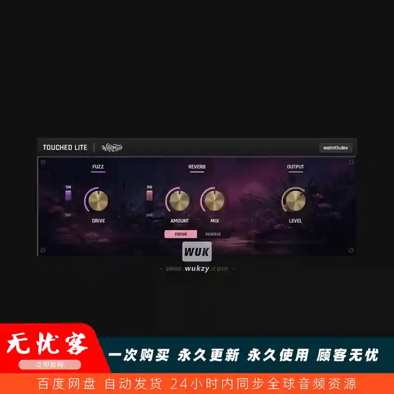 效果	Warmth Touched Lite（失真混响多重效果器）（W+M）