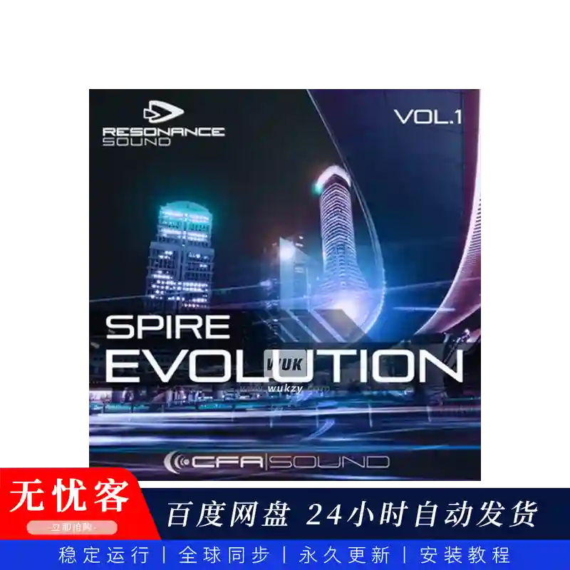 预设	CFA-Sound Spire Evolution Vol.1（Spire EDM预设包）