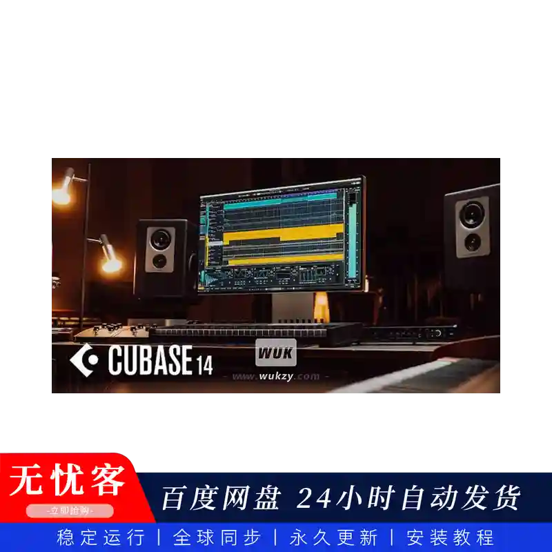 宿主	Steinberg Cubase Pro 14（库贝斯DAW）（W+M）