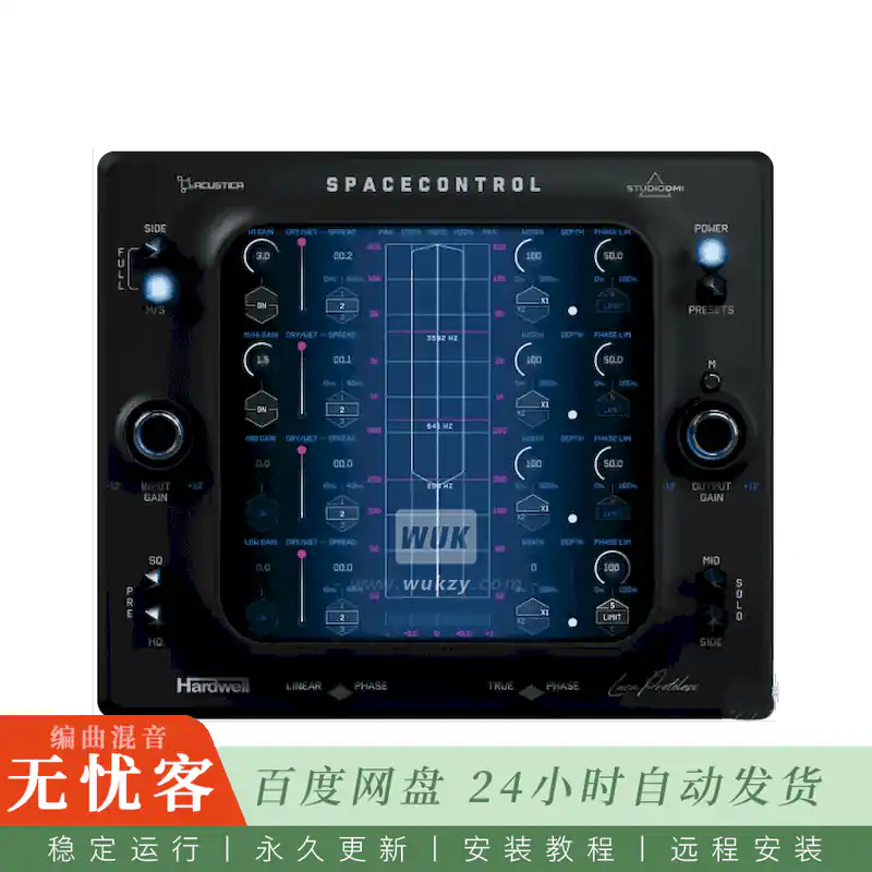 效果	Acustica Audio Space Control 2023@多维空间混响调节器（Win+Mac）