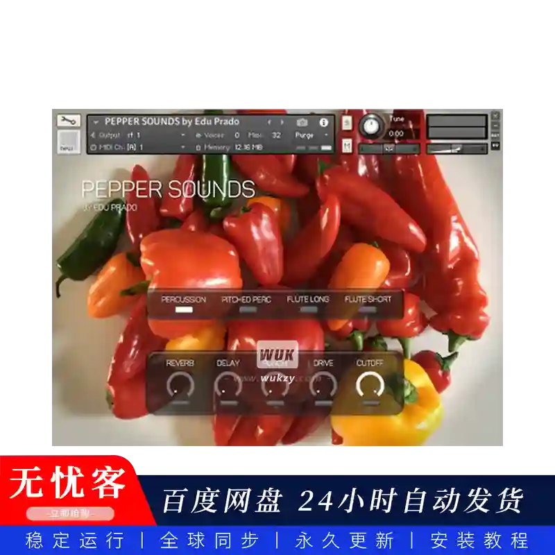 音源	Edu Prado Sounds Pepper Sounds@细碎打击音色包（Kontakt）-07