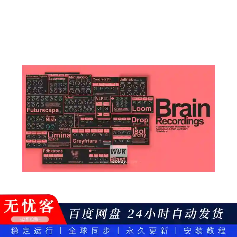 M4L	Emiliano Brain Recordings Lucien Dargue Series  Push AMXD@M4L录音工具包