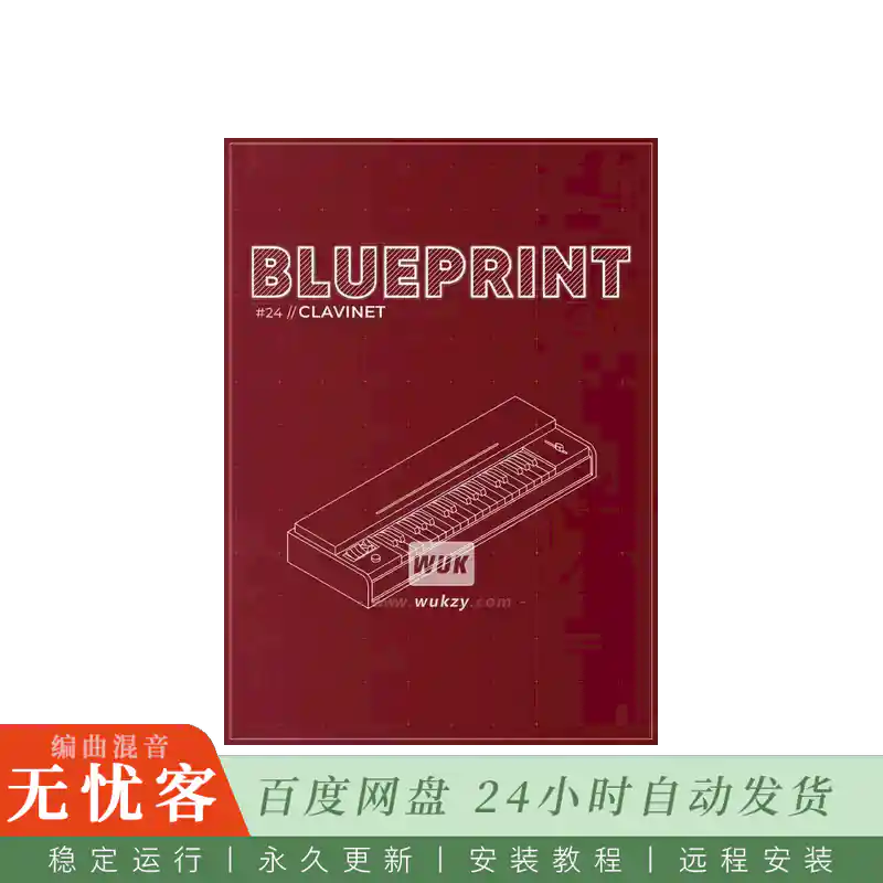 KTK	Fracture Sounds Blueprint Clavinet（Funky Keys）@放克克拉维琴音色（Kontakt）-03