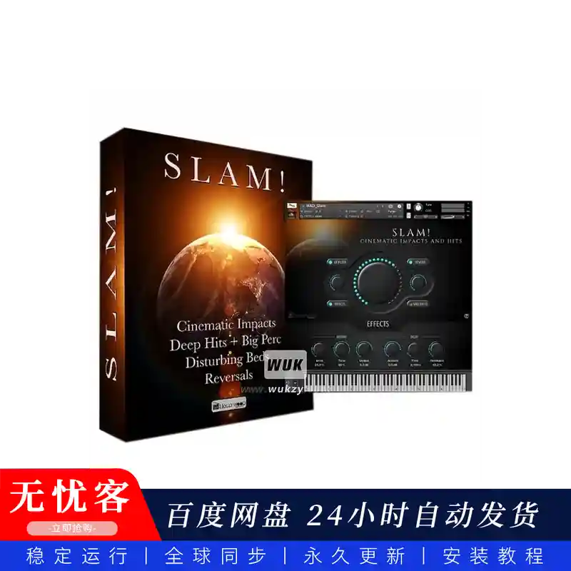 KTK	Hollywood Audio SLAM@重击冲击音效合集（Kontakt）07
