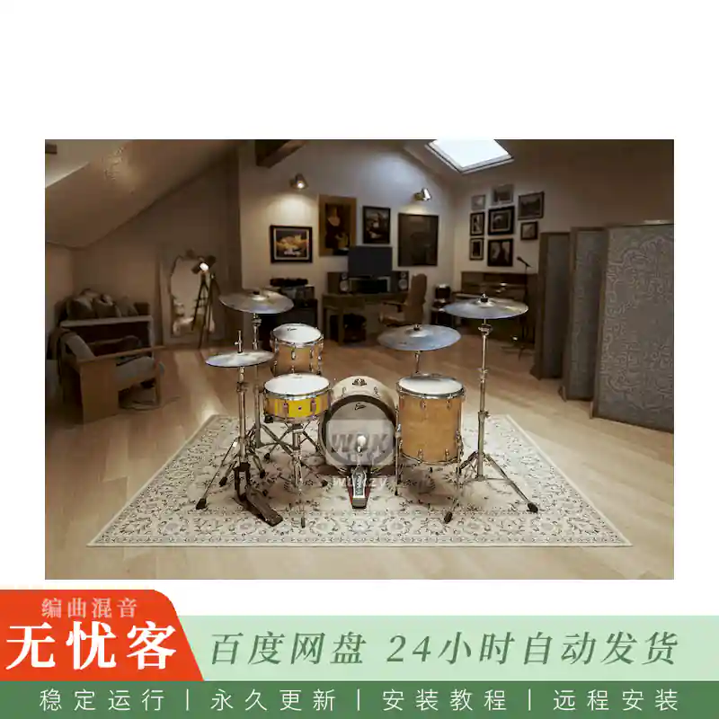 KTK	MixWave Aaron Sterling LiTE@流行鼓手音色库（Kontakt）
