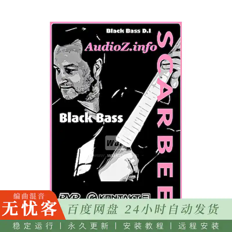 KTK	Native Instruments  Black Bass DI@直录纯净黑贝斯采样库（Kontakt）