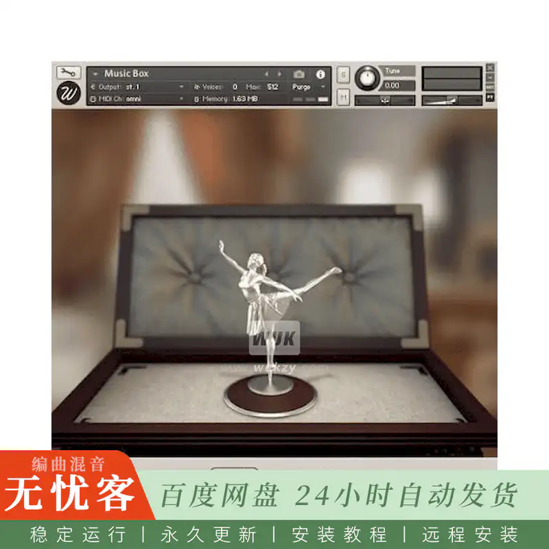 KTK	Wavesfactory Music Box@八音盒音色采样库（Kontakt-B）