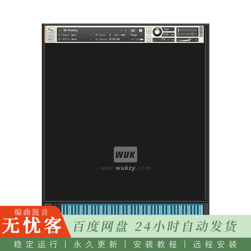 KTK	Wavesfactory Wonky@不规则怪趣氛围音源（Kontakt-B）