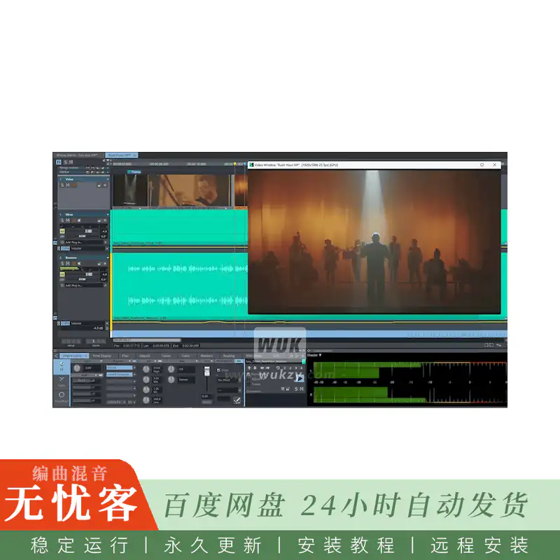 宿主	Boris FX Sequoia@专业音频编辑宿主（Win）