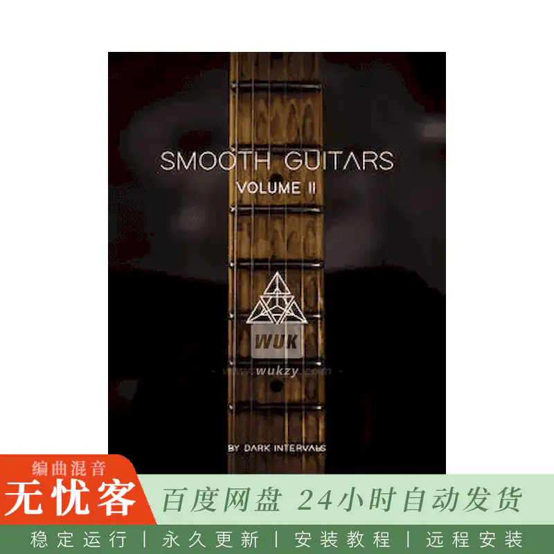 KTK	Dark Intervals Smooth Guitars Vol 2@复古放克吉他循环与乐句库（Kontakt）