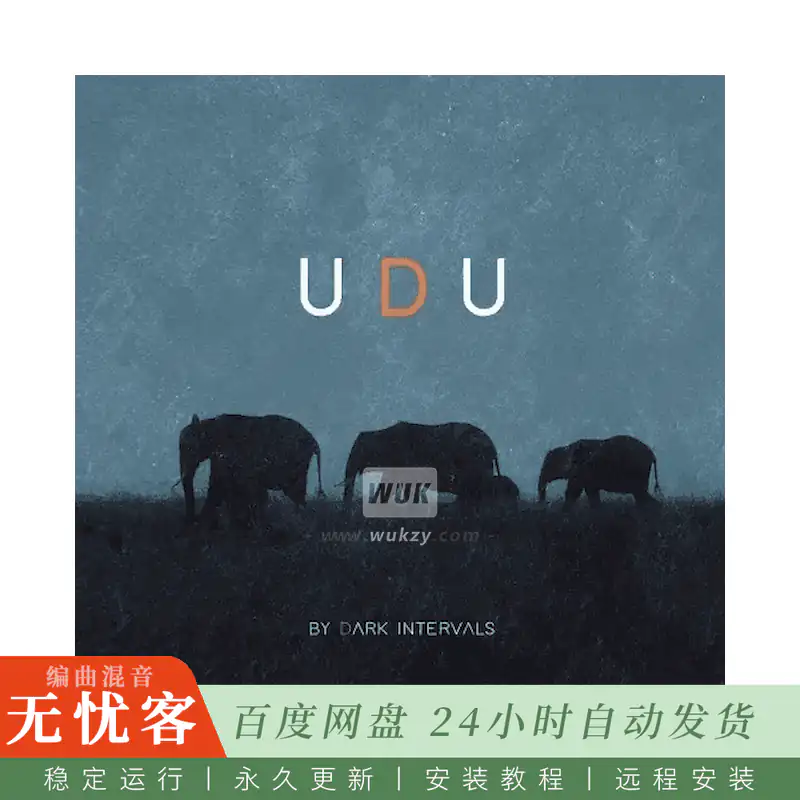 KTK	Dark Intervals UDU@尼日利亚乌杜鼓手击打击乐音源（Kontakt）-35MB