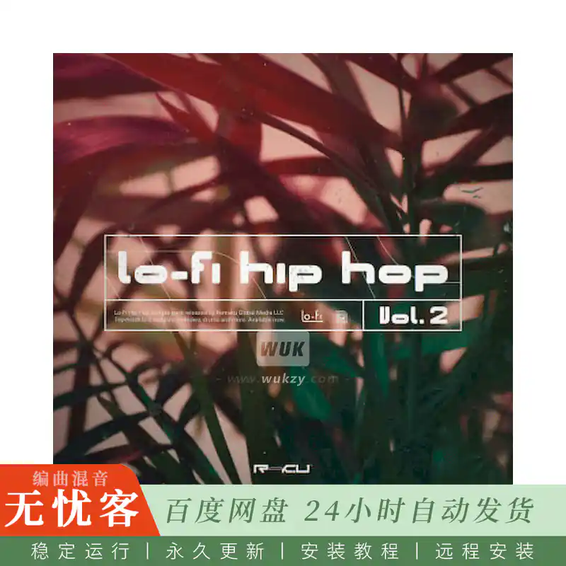 采样	Renraku Lofi Hip Hop 2@低保真嘻哈采样包