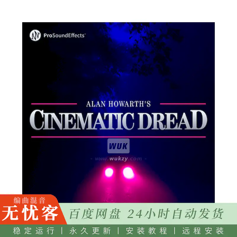 影视	Pro Sound Effects Cinematic Dread@74种恐怖悬疑黑暗氛围音效