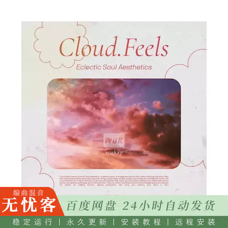 采样	Renraku Cloud.feels Eclectic Soul Aesthetics@灵魂R&B与嘻哈采样（265 Samples）