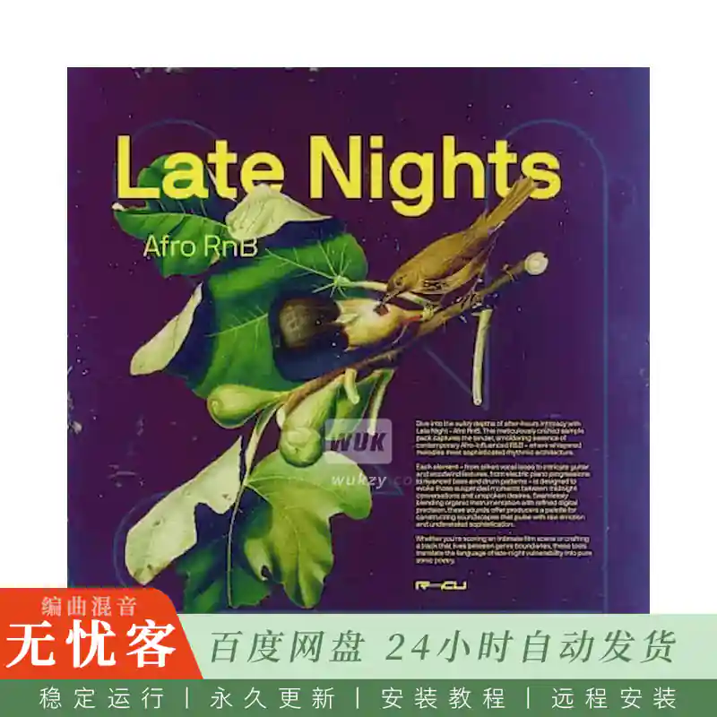 采样	Renraku Late Nights Afro Rnb@Afro R&B与灵魂乐采样