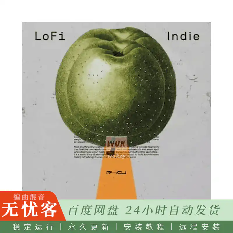 采样	Renraku Lofi Indie@低保真独立摇滚与吉他采样