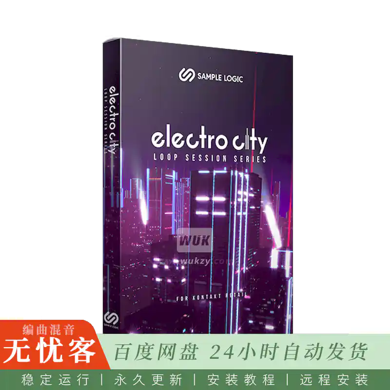 KTK	Sample Logic Electro City@1800+电子律动预设与循环引擎（Kontakt）