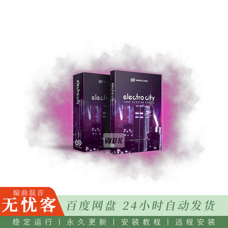 KTK	Sample Logic Loop Session Series Electro City@1010个电子循环与21个NKI乐器（Kontakt）
