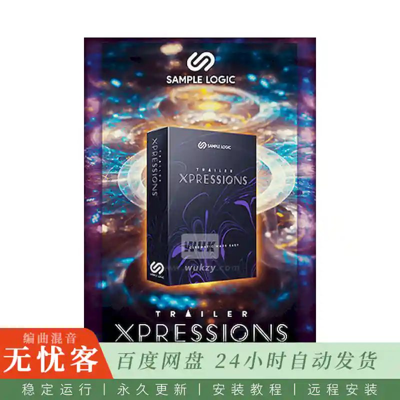 KTK	Sample Logic Trailer Xpressions 1@预告片表情音效与冲击音色（Kontakt）